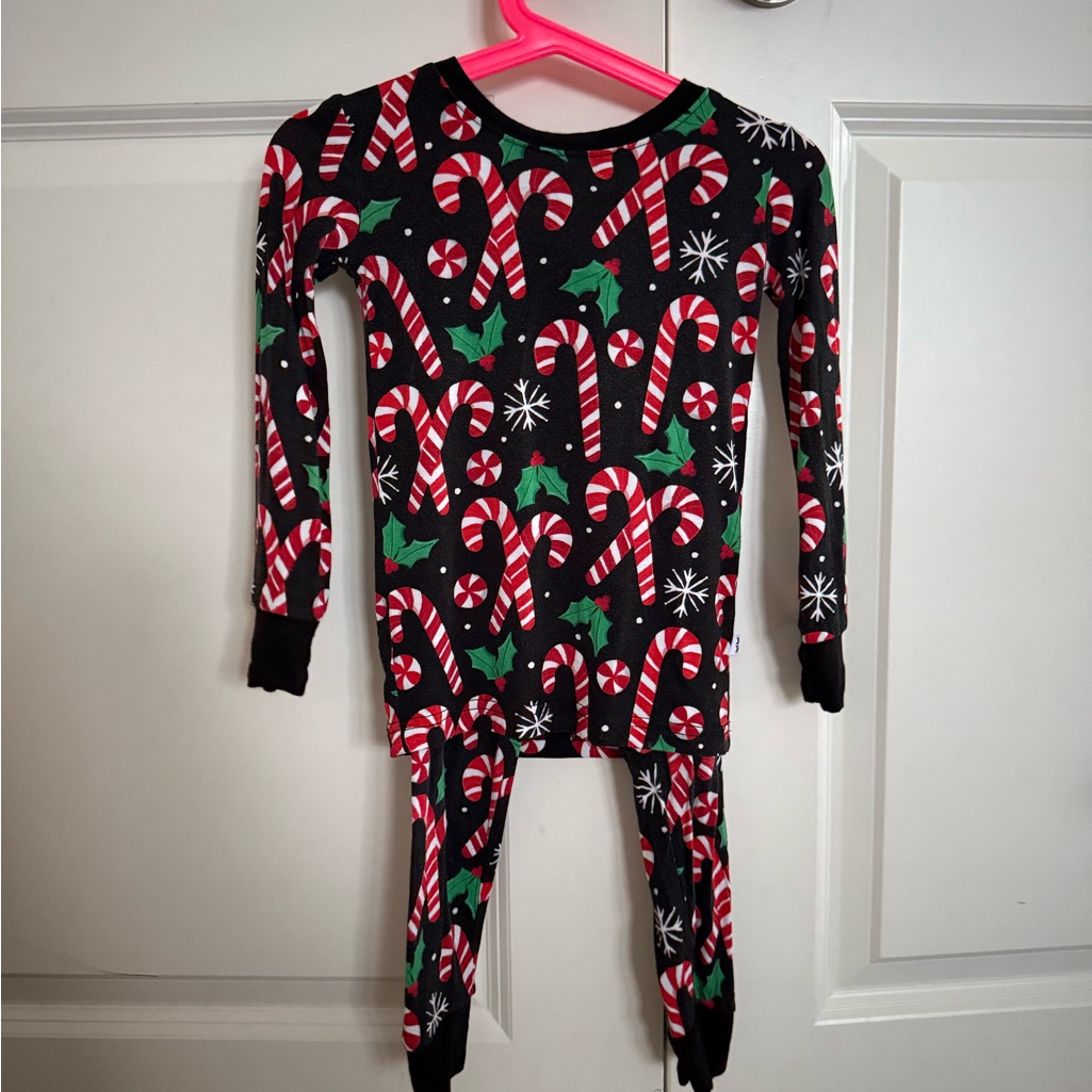 Little Sleepies Merry Mints 2 Piece Pajama Set  2t